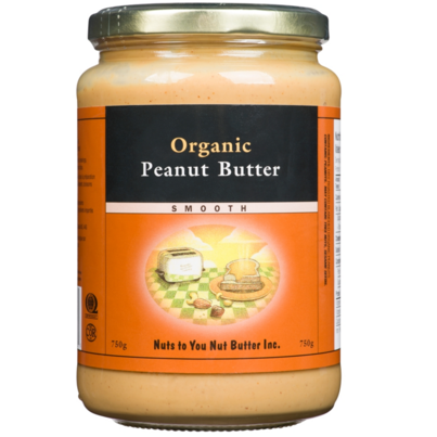 Nuts To You Organic Smooth Peanut Butter Large