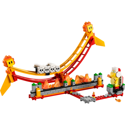 LEGO Super Mario Lava Wave Ride Expansion Set Building Toy Set