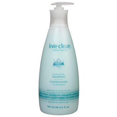 Live Clean Fresh Water Moisturizing Shampoo