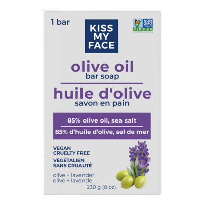 Kiss My Face Bar Soap Olive & Lavender