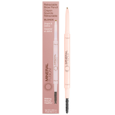 Mineral Fusion Rose Gold Retractable Brow Pencil Blonde