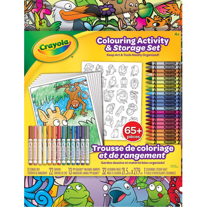 Crayola Colouring & Activity Storage Set