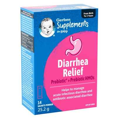 Gerber Diarrhea Relief Probiotic + Prebiotic HMO's