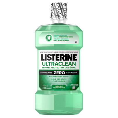 Listerine Ultraclean Enamel Protection Zero