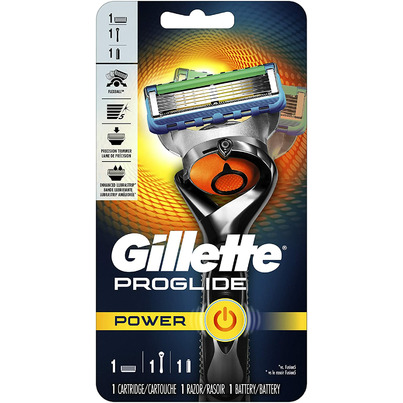 Gillette ProGlide Power Men's Razor Handle + 1 Blade Refill