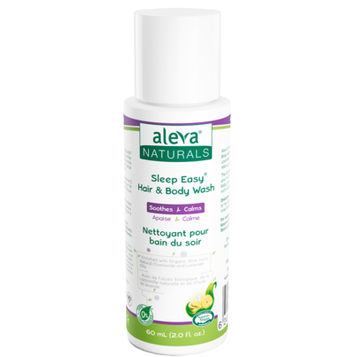 Aleva Naturals Travel Size Sleep Easy Hair & Body Wash