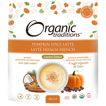 Organic Traditions Latte Pumpkin Spice