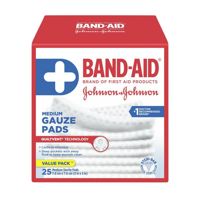Band-Aid Brand Medium Gauze Pads