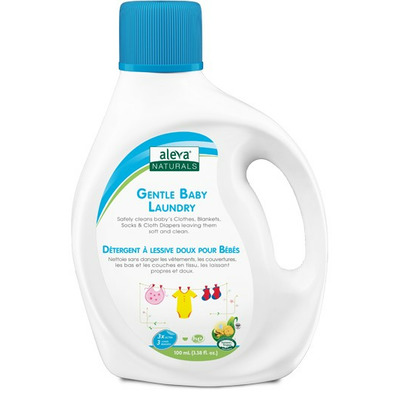 Aleva Naturals Travel Size Gentle Baby Laundry Fragrance Free