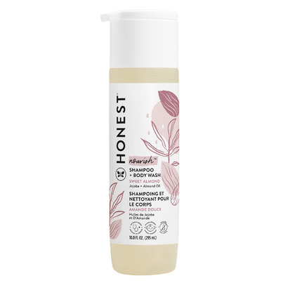 The Honest Company Nourish Shampoo + Body Wash Sweet Almond