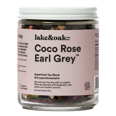 Lake & Oak Tea Co. Coco Rose Earl Grey
