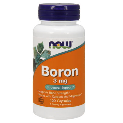 NOW Foods Boron (Ca Borogluconate) 3mg