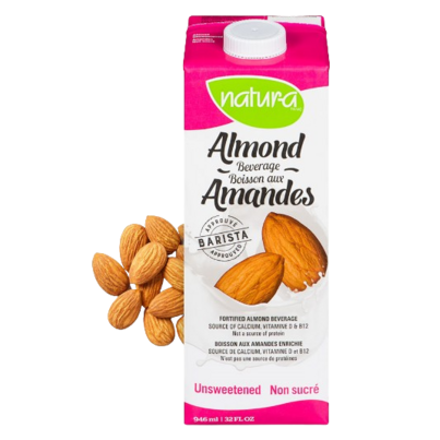 Natura Foods Almond Milk Unsweetened