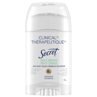 Secret Clinical Strength Soft Solid Antiperspirant And Deodorant