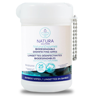 Natura Solutions Biodegradable Disinfecting Wipes