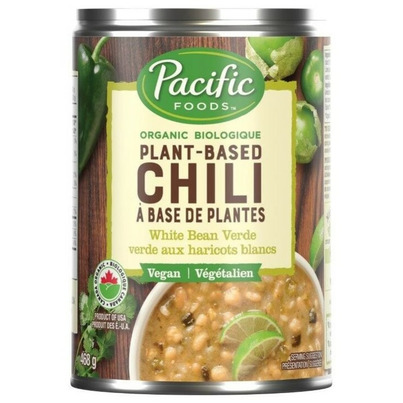 Pacific Foods Organic Plant-Based Chili White Bean Verde