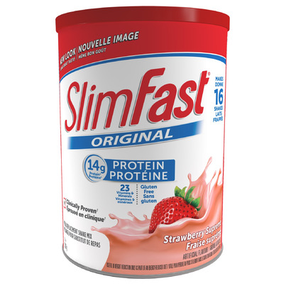 SlimFast Original Protein Meal Replacement Shake Mix Strawberry Supreme