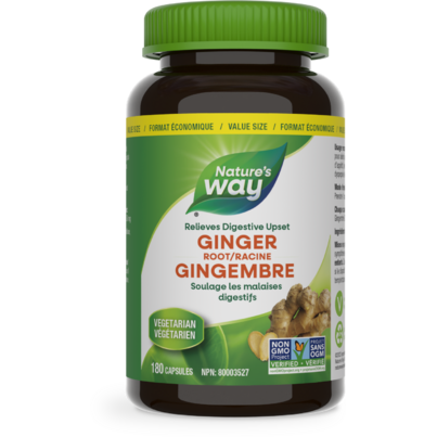 Nature's Way Ginger Root Value Size