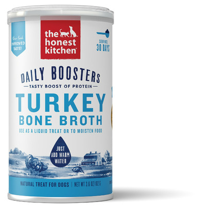 The Honest Kitchen Daily Boosts: Instant Turkey Bone Broth With Turmeric