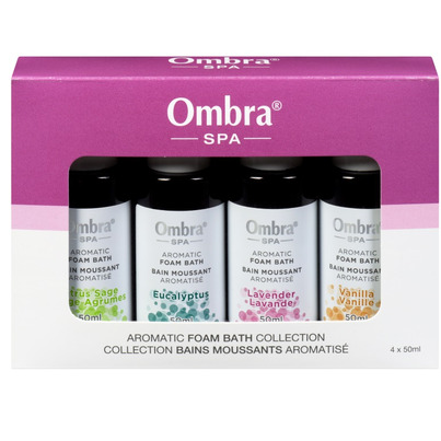Ombra Aromatic Foam Bath Mini Collection