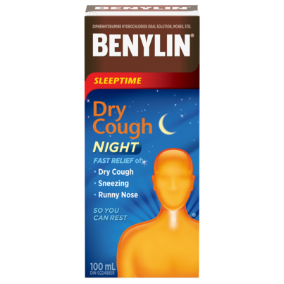 Benylin Dry Cough Night Syrup