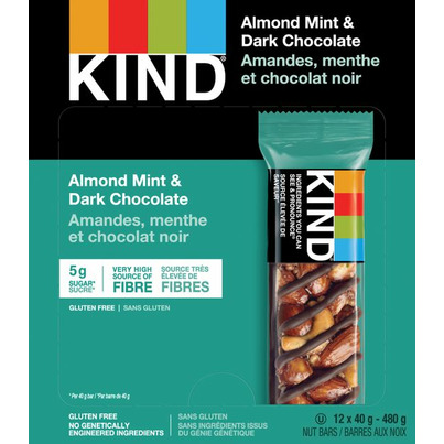 KIND Bars Dark Chocolate Almond Mint Pack