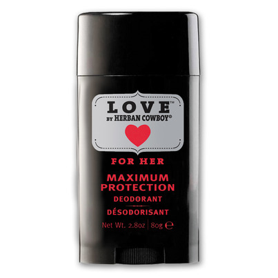 Herban Cowboy For Her Love Maxiumum Protection Deodorant