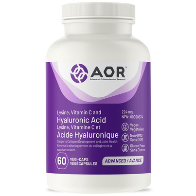 AOR Lysine, Vitamin C & Hyaluronic Acid