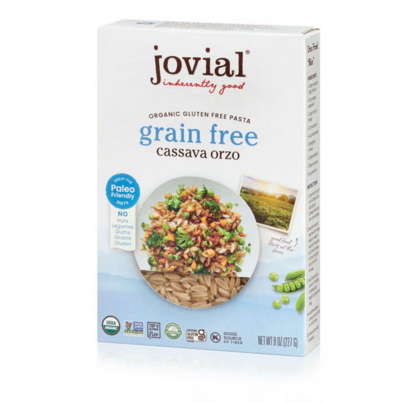 Jovial Cassava Organic Grain Free Pasta Orzo
