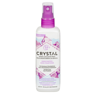 Crystal Mineral Deodorant Spray Unscented