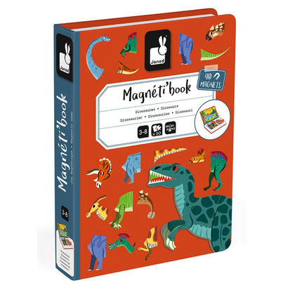 Janod Magneti'Book Dinosaurs