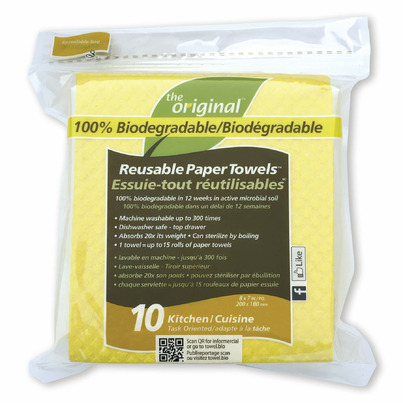 The Original Kitchen Biodegradable Reusable Paper Towels