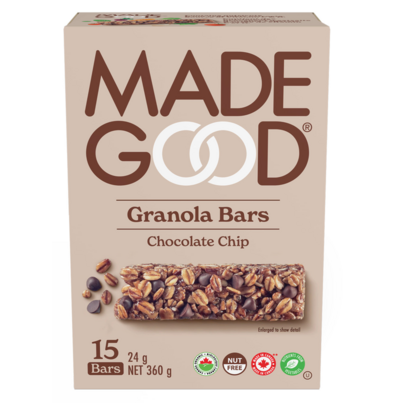 MadeGood Chocolate Chip Granola Bars Club Pack