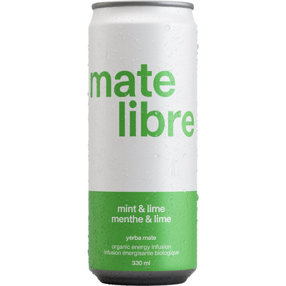 Mate Libre Yerba Mate Organic Energy Infusion Mint & Lime