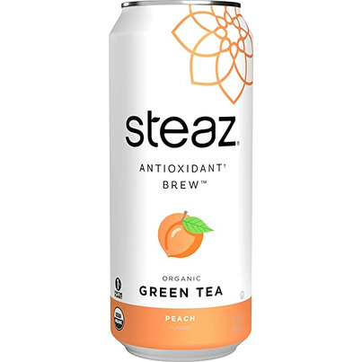 Steaz Iced Teaz Organic Green Tea Peach
