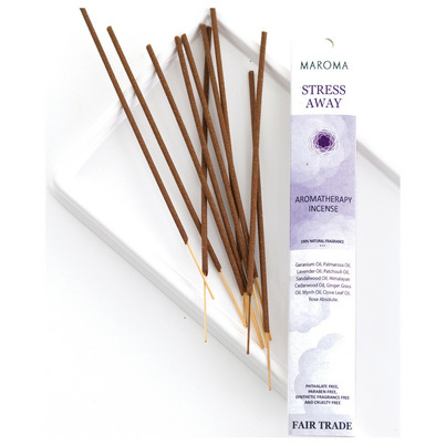Maroma Aromatherapy Incense Stress Away