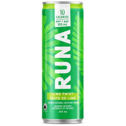 Runa Clean Energy Drink Lime Twist