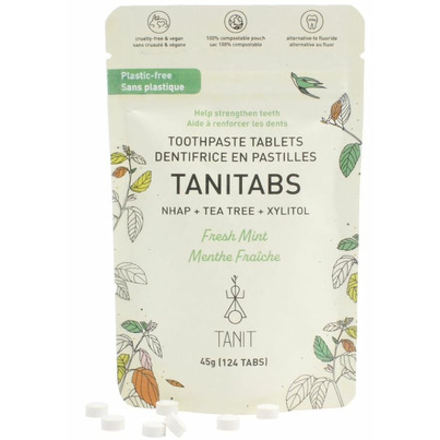 TANIT Fresh Mint Toothpaste Tablets