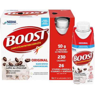 Boost Original Meal Replacement Drink Chocolate Latte