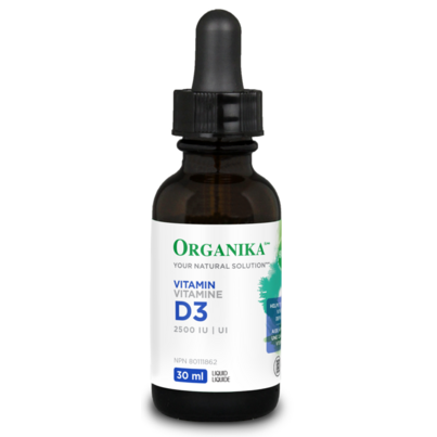 Organika Vitamin D3 Liquid 2500 IU