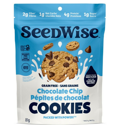 SeedWise Chocolate Chip Cookies