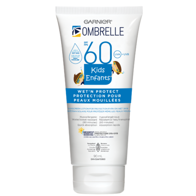 Ombrelle Kids Wet'N Protect Sunscreen Lotion SPF 60