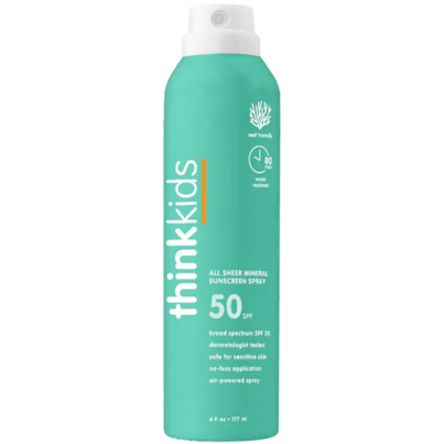 Thinksport Kids All Sheer Mineral Sunscreen Spray SPF 50