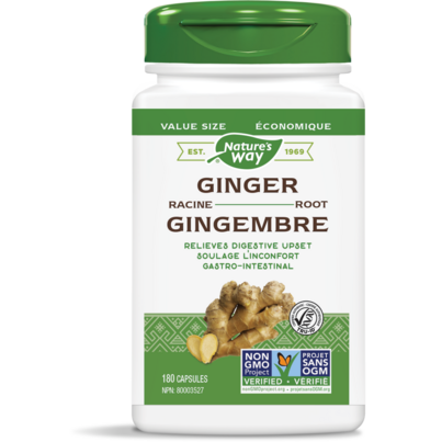 Nature's Way Ginger Root Value Size