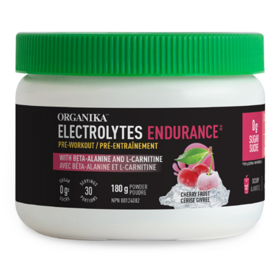 Organika Electrolytes Endurance Powder Cherry Frost