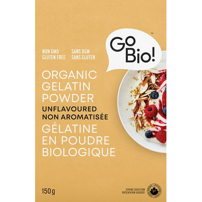 GoBIO! Organic Gelatin Powder