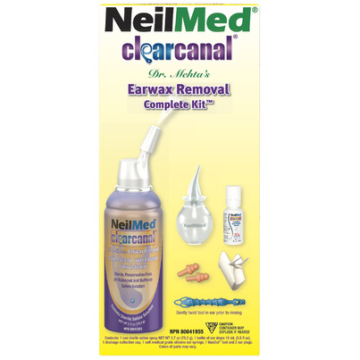 NeilMed Clear Canal Earwax Removal Kit