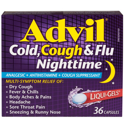 Advil Cold, Cough And Flu Nighttime