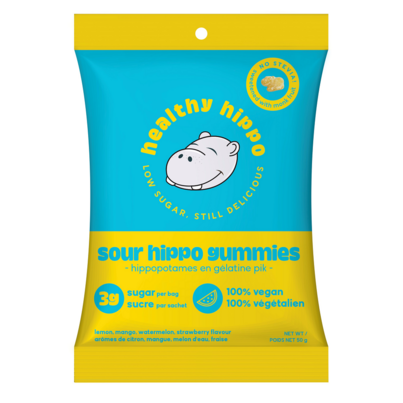 Healthy Hippo Sour Hippo Gummies