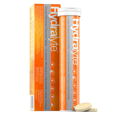 Hydralyte Orange Effervescent Tablets